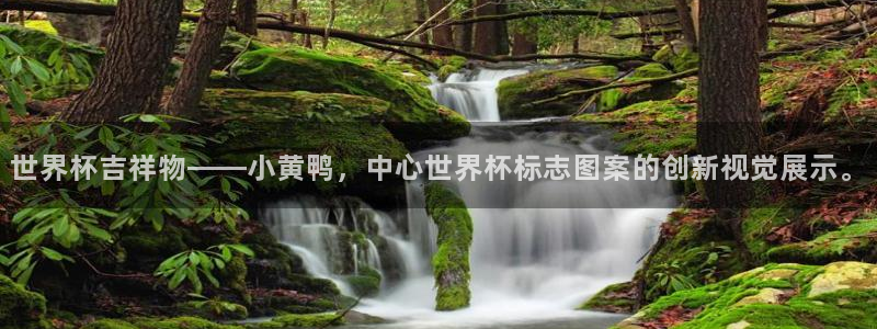 2026年世界杯时间表：世界杯吉祥物——小黄鸭，中心世界杯标志图案的创新视觉展示。